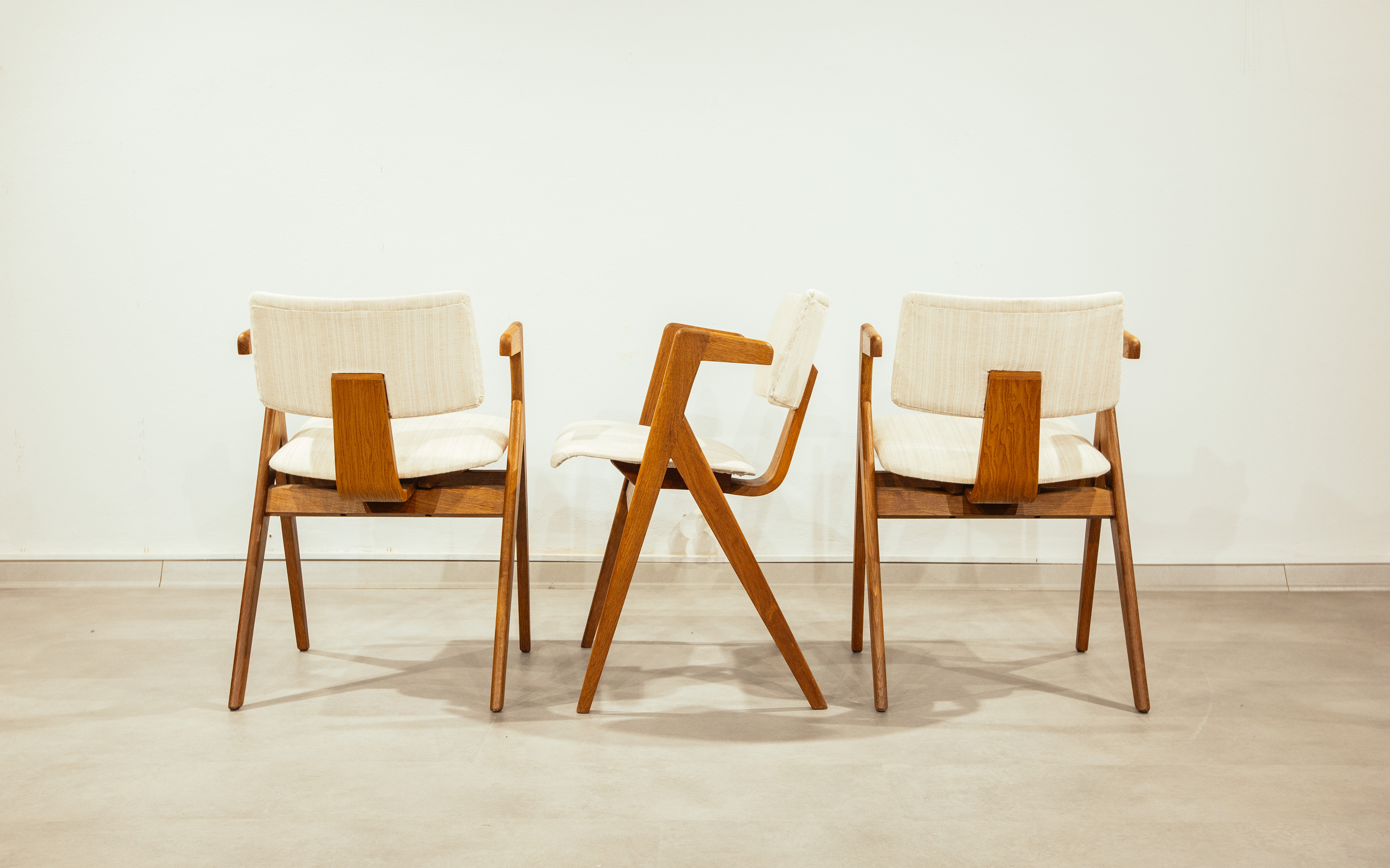 Robin Day 'Hillestack' chair (3 pieces)